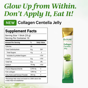 Venta al por mayor OEM: Suplemento de gelatina de belleza sabor manzana, barra de gelatina de colágeno Gotu Kola, gelatina para adelgazar - Product Image 4