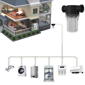 Lebih tahan Industrial Filter sedimen 1/2 "3/4" 1 "Mini dan handal pipa Prefilter tanda air seluruh rumah - Product Image 3