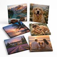 Personnalisez votre image sur toile, impression photo personnalisée, art mural avec cadre flottant pour la décoration de la maison, peinture sur toile de haute qualité