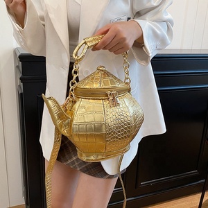 Gothic PURSE sáng tạo ấm trà hình Túi dây đeo Crossbody Túi xách mới lạ witchy Quà Tặng top-xử lý <span class=keywords><strong>Funky</strong></span> tote phụ nữ Vai Túi - Product Image 4