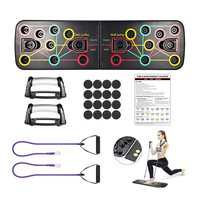 13 in 1 Push-Up ev Fitness kurulu ekipmanları katlanabilir itme plakası kas kurulu çok fonksiyonlu spor salonu itme kurulu