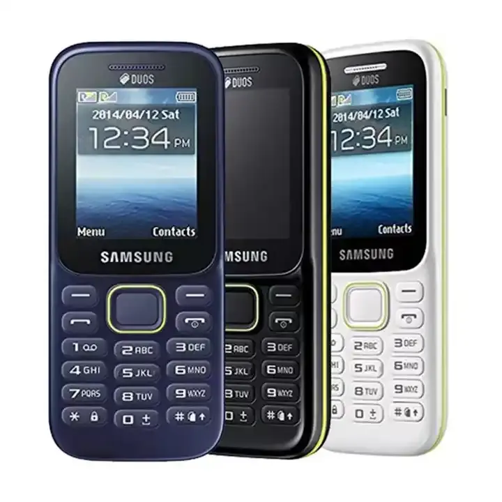समसंग गुरु संगीत 2 सेल फोन बी 310e 2.0 "2 ग्राम जीएसएम दोहरी सिम कार्ड अनलॉक मोबाइल फोन