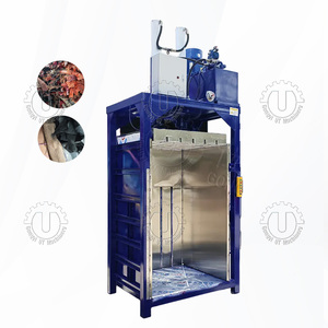 Petite presse à balles de haute qualité de type vertical compacteur de cuir de rebut prix de la machine à balles - Product Image 1