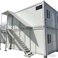 Dimensions du cadre de conteneur préfabriqué en acier pour maison conteneur démontable d'usine