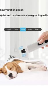 कुत्ते नाखून ग्राइंडर के साथ कुत्ते नाखून ग्राइंडर के साथ कुत्ते नाखून ग्राइंडर पेशेवर शांत दर्द रहित पंजे कुत्तों और बिल्लियों के लिए - Product Image 6