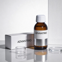 Botella de jarabe de vidrio ámbar al por mayor con tapa de rosca de plástico blanca, botella para medicamentos líquidos para almacenamiento de jarabe medicinal