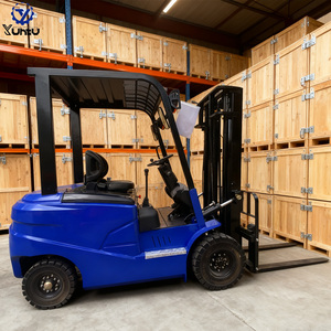 Carretilla elevadora eléctrica con contenedor de operación de alta intensidad de 3,5 toneladas con certificación CE, potentes caballos de fuerza, operaciones portuarias eficientes - Product Image 2