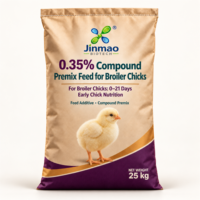 Prémélange minéral et oligo-éléments de qualité alimentaire 0,35 % Jinmao pour poulets de chair : favorise la nutrition