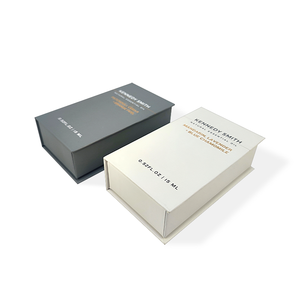 Boîte rigide magnétique pliable personnalisée, structure monobloc, emballage cadeau de luxe, logo en relief, boîte écologique recyclable - Product Image 1