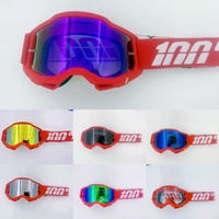 Lunettes de moto et de ski – Lunettes de cyclisme coupe-vent à monture intégrale avec verres interchangeables compatibles avec les verres correcteurs – Tout-terrain et extérieur