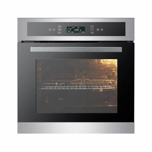 <span class=keywords><strong>Horno</strong></span> <span class=keywords><strong>Microondas</strong></span> Eléctrico Empotrable <span class=keywords><strong>de</strong></span> Vidrio Negro con Grill, 60 cm, 73 L <span class=keywords><strong>de</strong></span> Capacidad, Control Táctil Completo <span class=keywords><strong>para</strong></span> Uso en Hoteles <span class=keywords><strong>y</strong></span> Hogares - Product Image 1