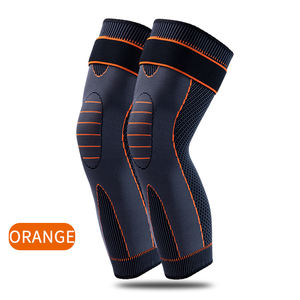 Uzun diz kol Patella <span class=keywords><strong>Guard</strong></span> elastik spor bacak diz desteği bilek koruyucu koruyucu - Product Image 6