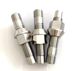 ชุดแปลงน็อตล้อไทเทเนียมเกรด 5 แบบกำหนดเองได้ M14x1.25x70 มม. ขัดเงา/เคลือบ PVD หัวหกเหลี่ยม สำหรับรถแข่ง - Product Image 2