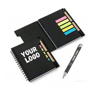 Business Note Logo <b>Notepads</b> Printed Personalized Memo Sticky for Office Corporate - Product Image 1