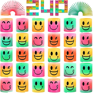 24 Uds. Mini plástico <span class=keywords><strong>primavera</strong></span> niños <span class=keywords><strong>fiesta</strong></span> favores 4-8 años diversión Goodie bolsa rellenos aula premios suministros promocionales para fiestas - Product Image 1