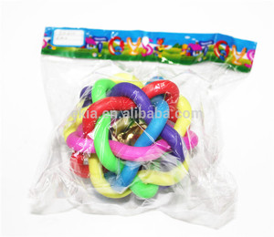 <strong>Dog</strong> Product Ekia Durable <strong>Vinyl</strong> <strong>Ball</strong> Pet <strong>Toys</strong> With Jingle Bell for <strong>Dog</strong> - Product Image 4