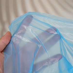 <span class=keywords><strong>Tablier</strong></span> jetable bleu en PE pour adulte avec carte de présentation en papier, grande taille, imperméable, résistant à l'huile, pour la cuisine et la protection des tâches de nettoyage - Product Image 6