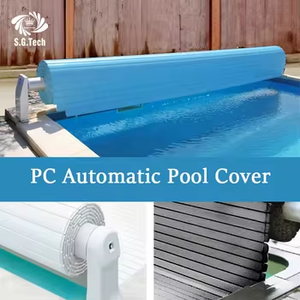 ผ้าคลุมสระว่ายน้ำแบบอัตโนมัติ รุ่นวอเตอร์คราวน์ ปี 2026 วัสดุ PC สำหรับวิลล่า พร้อมแผ่นกันลื่น ป้องกันการลื่นไถล เหมาะสำหรับเด็ก สระว่ายน้ำแบบตั้งพื้น - Product Image 5