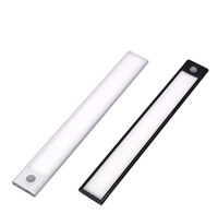 Lampu Tangga Sensor Gerak 3-CCT USB-C Isi Ulang Lampu Malam Nirkabel Magnetik untuk Keamanan Tangga Lorong