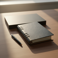Carnet de notes A5 en cuir PU personnalisé avec logo imprimé UV, rechargeable, idéal pour les réunions d'affaires et comme cadeau d'entreprise