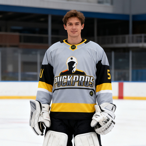 Maglia Personalizzata per Hockey su Ghiaccio <span class=keywords><strong>Svedese</strong></span>, 100% Poliestere, Stampa Sublimatica, Traspirante, Manica Lunga, Asciugatura Rapida, Abbigliamento Sportivo Unisex - Product Image 1