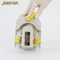 Pompe péristaltique miniature JIHPUMP 803Z à haut débit pour distributeur de liquide, chargement facile, moteur CC OEM pour transfert et dosage