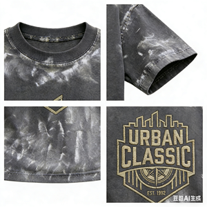 Camiseta Personalizada con Tu Logotipo, Talla Grande, 100% Algodón, Modelo TKAN784D, Fabricación de Camisetas Gráficas Cortas y Cuadradas para Hombre - Product Image 2