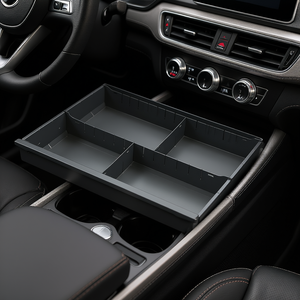 Organizador de coche con cajón, bandeja 124 C1 S4, compartimento de almacenamiento para uso interior del vehículo - Product Image 3