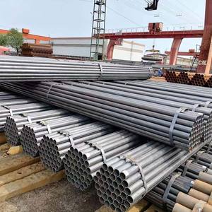 Vente en gros de tuyaux en acier soudés ISO CE 1 \ "-2 \" OD 0.8-2mm d'épaisseur pour les usines alimentaires de la <span class=keywords><strong>Barbade</strong></span> 6m de long coupe ERW - Product Image 2