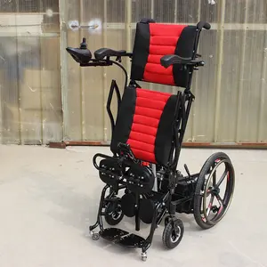 New Product Elderly Power Wheel Chair Portable Folding Lightweight standing Electric Wheelchairs for Adults