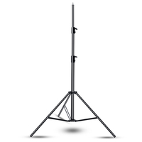 Trépied de studio photo pliable professionnel robuste de 280 cm (2,8 m, 9 pieds) pour stations de télévision et studios d'éclairage