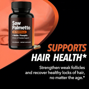 Người đàn ông tự nhiên tuyến tiền liệt Hỗ trợ/sức khỏe tóc bổ sung Saw Palmetto viên nang với stinging cây tầm ma lá/hạt bí ngô chiết xuất dầu - Product Image 4