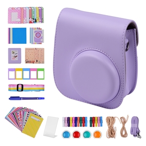 Sac de transport en cuir PU pour <span class=keywords><strong>appareil</strong></span> <span class=keywords><strong>photo</strong></span> <span class=keywords><strong>instantané</strong></span>, sacoche Portable avec bandoulière pour <span class=keywords><strong>appareil</strong></span> <span class=keywords><strong>photo</strong></span> <span class=keywords><strong>instantané</strong></span> Fujifilm Fuji - Product Image 3
