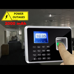 2000mAh Batterie SSR Finger abdruck Zeit und Anwesenheit Maschinen system Karte Mitarbeiter Elektronisches Zeit schalt system - Product Image 5