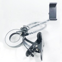 Anneau lumineux LED pour studio photo avec support pour téléphone portable