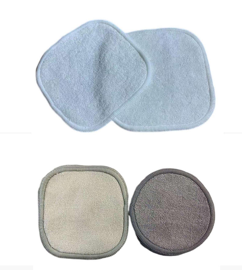 8*8cm makeup remover pad green