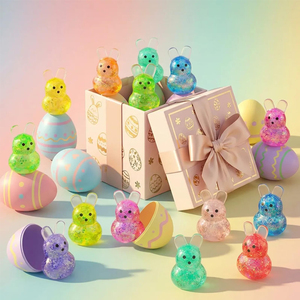 TPR <b>Squeeze</b> Easter Basket Stuffers Bunny Stress <b>Balls</b> Kids Easter Toys Stress Relief Hands <b>Balls</b> Party Favors Gifts - Product Image 3