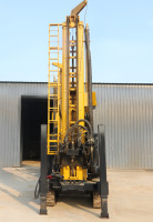 Foreuse de puits d'eau diesel YZ-350G, machine de forage de 350 m avec moteur pour la construction de puits d'eau