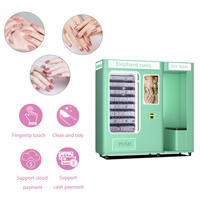 Kiosque Distributeur Automatique de Nail Art 3D – Machine de Beauté Libre-Service avec Station d'Impression d'Ongles Intégrée et Options de Paiement Multiples à Distance