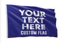Bandera Comercial Impermeable de 3x5 Pies con Logotipo Personalizado, Impresa Digitalmente en Poliéster 100%, Bandera Publicitaria Personalizada con Piezas de Aluminio