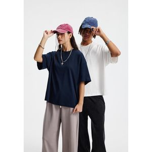 Keeps showing Unisex Oversized T-Shirt 100% Cotton Loose Fit Breathable Gym Workout Short Sleeve Boxed <b>Tee</b> - Product Image 3