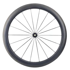 Newest 700C carbon spoke wheeselt rim brake ceramic bearing road bike disc brake wheelset