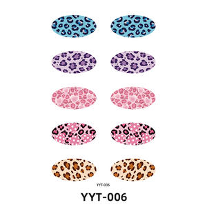 Nuevo maquillaje de ojos con purpurina a prueba de agua, tatuaje temporal para ojos, pegatinas, tatuaje de sombra de ojos, tatuaje con estampado de <span class=keywords><strong>leopardo</strong></span> para niñas y mujeres - Product Image 2