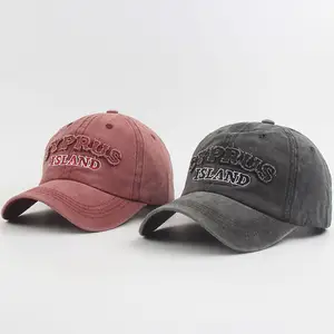 Hot Washed Denim baseball headdress sports hat Men&Women Hats Wholesale Custom headwear