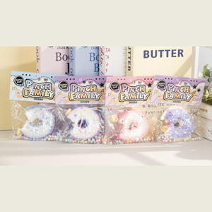 Jouets Squishy en TPR en forme de Donut pour Enfants, Faits Main, Anti-Stress, Sensoriels, à Remontée Lente, Nouveauté, Personnalisables (OTDM/OEM) - Product Image 3
