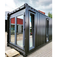 Wasserdichte 40-Fuß-Containerhäuser für Familien: Garten-, Wohn- und Schlafzimmer-Renovierung, 40HQ Container-Büromodul