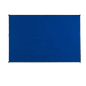 High Level Felt Board Factory Produce Notice Vision Display Hanging Bulletin Planning Felt Busy Board With Mounting Kits