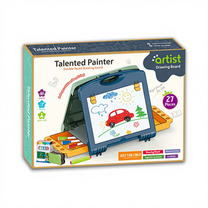 KSF Kinderen Graffiti Opvouwbaar Multifunctioneel Magisch Tekenen Bord met Rood Blauw ABS Plastic Unisex - Product Image 5