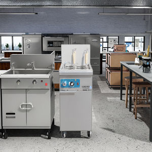 Restaurant commercial 6 panier électrique instantané Ramen nouilles chaudière bouillante électrique cuiseur à pâtes - Product Image 6