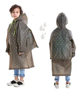 Gabardina impermeable personalizada para niños y niñas, chubasquero, poncho de lluvia